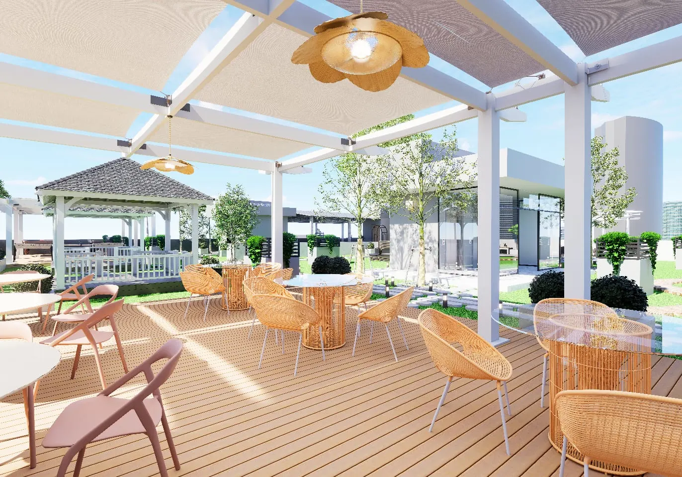 terrace cafe in noida